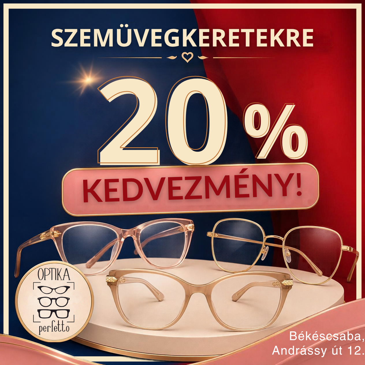 Szemüvegkeret kedvezmény